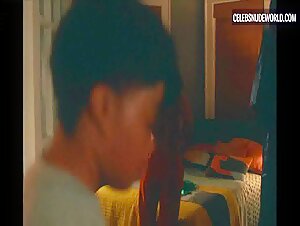 Kiersey Clemons Doorway, Bedroom scene in Swarm (2023) 4
