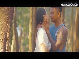 Millen Galang breasts, bikini scene in Lawa (2023) 2
