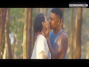 Millen Galang breasts, bikini scene in Lawa (2023) 4
