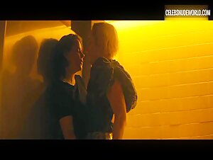 Zoe Lister-Jones, Emily Hampshire lesbian, underwear scene in Slip (2023) 4