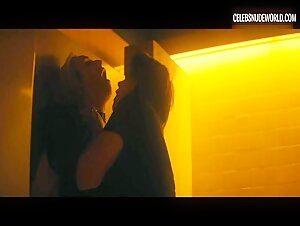 Zoe Lister-Jones, Emily Hampshire lesbian, underwear scene in Slip (2023) 6