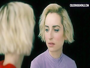 Zoe Lister-Jones lesbian, Sexy scene in Slip (2023) 13