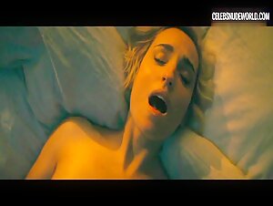 Zoe Lister-Jones undressing, underwear scene in Slip (2023) 12