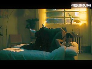 Zoe Lister-Jones undressing, underwear scene in Slip (2023) 3