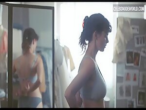 Joana Vilapuig underwear, Sexy scene in Selftape (2023) 6