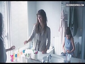 Joana Vilapuig, Mireia Vilapuig underwear, bush scene in Selftape (2023) 12
