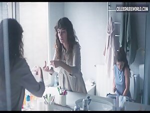 Joana Vilapuig, Mireia Vilapuig underwear, bush scene in Selftape (2023) 19