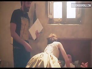 Mireia Vilapuig Cleavage, Corset scene in Selftape (2023) 11