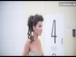 Mireia Vilapuig Cleavage, Corset scene in Selftape (2023) 13