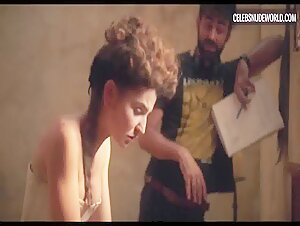 Mireia Vilapuig Cleavage, Corset scene in Selftape (2023) 2