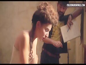 Mireia Vilapuig Cleavage, Corset scene in Selftape (2023) 3