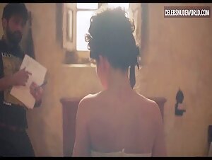 Mireia Vilapuig Cleavage, Corset scene in Selftape (2023) 9