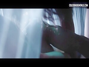 Helena Englert kissing, breasts scene in Temptation (2023) 11