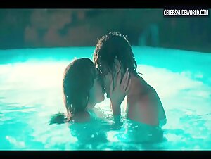 Guiomar Puerta underwater, Nude scene in Montecristo (2023) 15