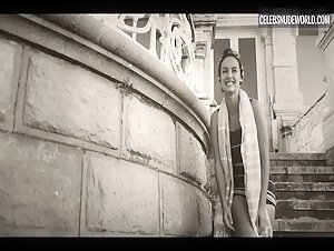 María de Nati underwear, Sexy scene in Las Pelotaris 1926 (2023) 10