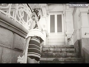 María de Nati underwear, Sexy scene in Las Pelotaris 1926 (2023) 11