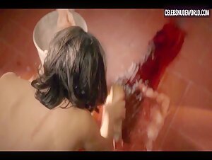 Zuria Vega breasts, underwear scene in Las Pelotaris 1926 (2023) 10