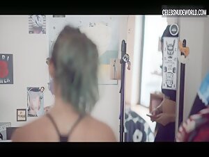 Sasha Gonzalez underwear, Sexy scene in Thursday's Widows (2023) 12