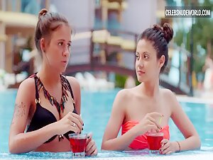 Maria Bakalova, Yoanna-Izabella Varbanova Bikini, Cleavage scene in Transgression (2018) 9