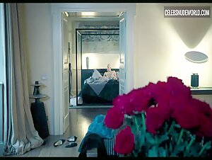 Claudia Gerini Cleavage, Flowers scene in Suburra: Blood on Rome (2017-2020) 18