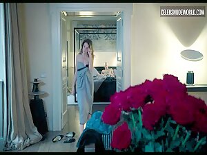 Claudia Gerini Cleavage, Flowers scene in Suburra: Blood on Rome (2017-2020) 20
