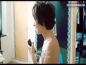 Ioana Iacob Sexy, Sideboob scene in I Do Not Care If We Go Down in History as Barbarians (2018) 11