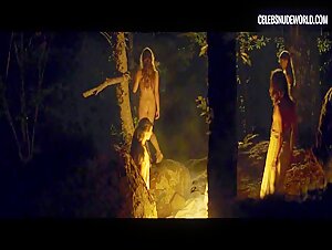 Jenna Thiam Nude, Ritual scene in Capri-Revolution (2018) 1