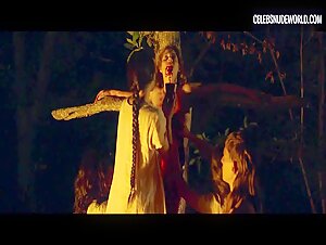 Jenna Thiam Nude, Ritual scene in Capri-Revolution (2018) 11