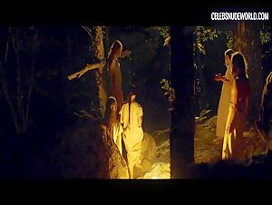 Jenna Thiam Nude, Ritual scene in Capri-Revolution (2018) 2