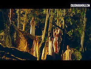 Jenna Thiam Nude, Ritual scene in Capri-Revolution (2018) 6