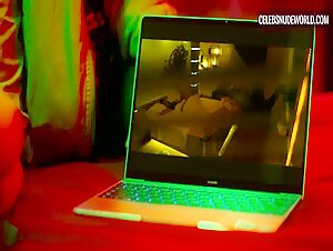 Aislinn Derbez Underwear, Laptop scene in The House of Flowers (2018-2020) 3