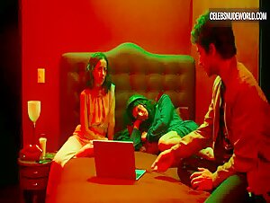 Aislinn Derbez Underwear, Laptop scene in The House of Flowers (2018-2020)