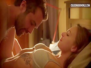 Ludivine Reding Cleavage, Underwear scene in Runaway (2018-2020) 5