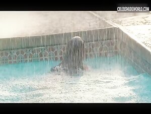 Jade Ramsey Rain, Cleavage scene in The Sex Trip (2017) 1