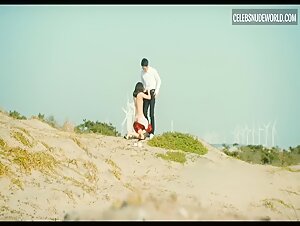 Michiko Suzuki breasts, thong scene in Wet Woman breasts, thong scene in the Wind (2016) 8