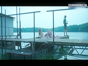 Madison Thompson Smiling, Dock scene in Ozark (2017-2020) 5