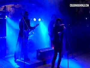 Kelly Abbass Music, Breasts scene in Cheesy 80s Rock Anthem (2018) 16