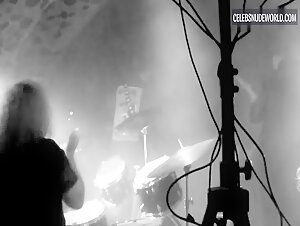Kelly Abbass Music, Breasts scene in Cheesy 80s Rock Anthem (2018) 6