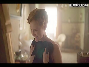 Ana Polvorosa Bedroom, Sideboob scene in Cable Girls (2017-2020)