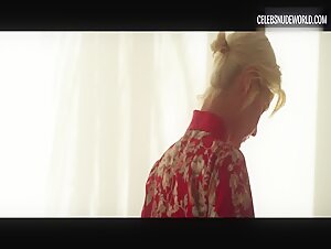 Delfine Bafort Undressing, Breasts scene in You Go To My Head (2017) 2