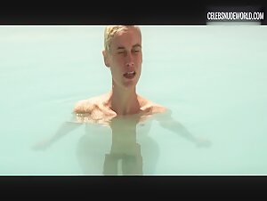 Delfine Bafort Underwater, Nude scene in You Go To My Head (2017)