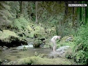Marlene Hauser Breasts, Woods scene in The Field Guide to Evil (2018) 1