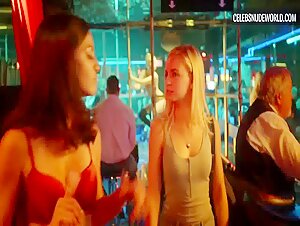 Ludivine Reding, Kimberly Laferriere Strippers, Cleavae scene in Runaway (2018-2020) 6
