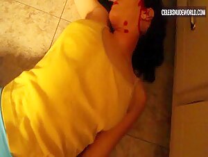 Christina DeRosa Closeup, Upskirt scene in Flesh Blanket (2018) 6