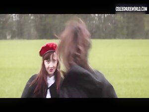 Kita Updike, Olivia Kundisch Black, Sexy scene in The Misandrists (2017) 5