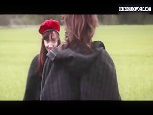 Kita Updike, Olivia Kundisch Black, Sexy scene in The Misandrists (2017)
