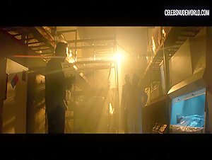 Jennifer Gjulameti Wound, Bloody scene in Chimera Strain (2018) 18