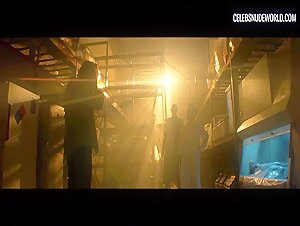 Jennifer Gjulameti Wound, Bloody scene in Chimera Strain (2018) 19