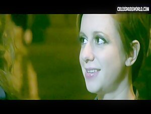 Alicia Seguin, Adele Crotty Brunette, Kissing scene in Blood Prism (2017) 3