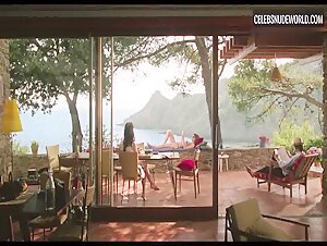 Stacy Martin Brunette, Bikini scene in Godard Mon Amour (2017) 1